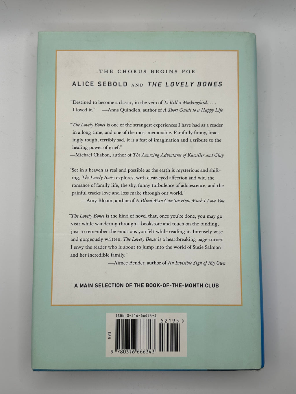 Lovely Bones | Alice Sebold