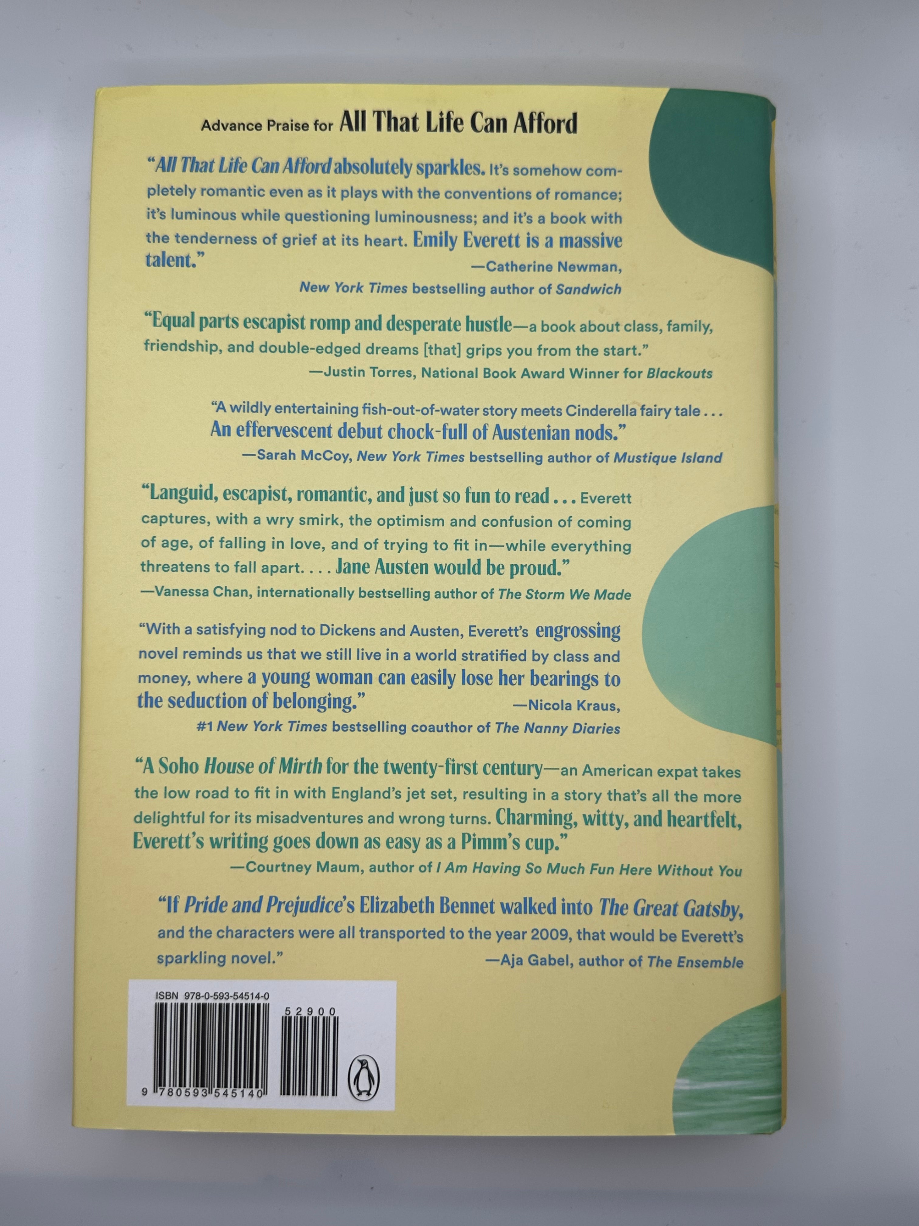 All That Life Can Afford | Emily Everett