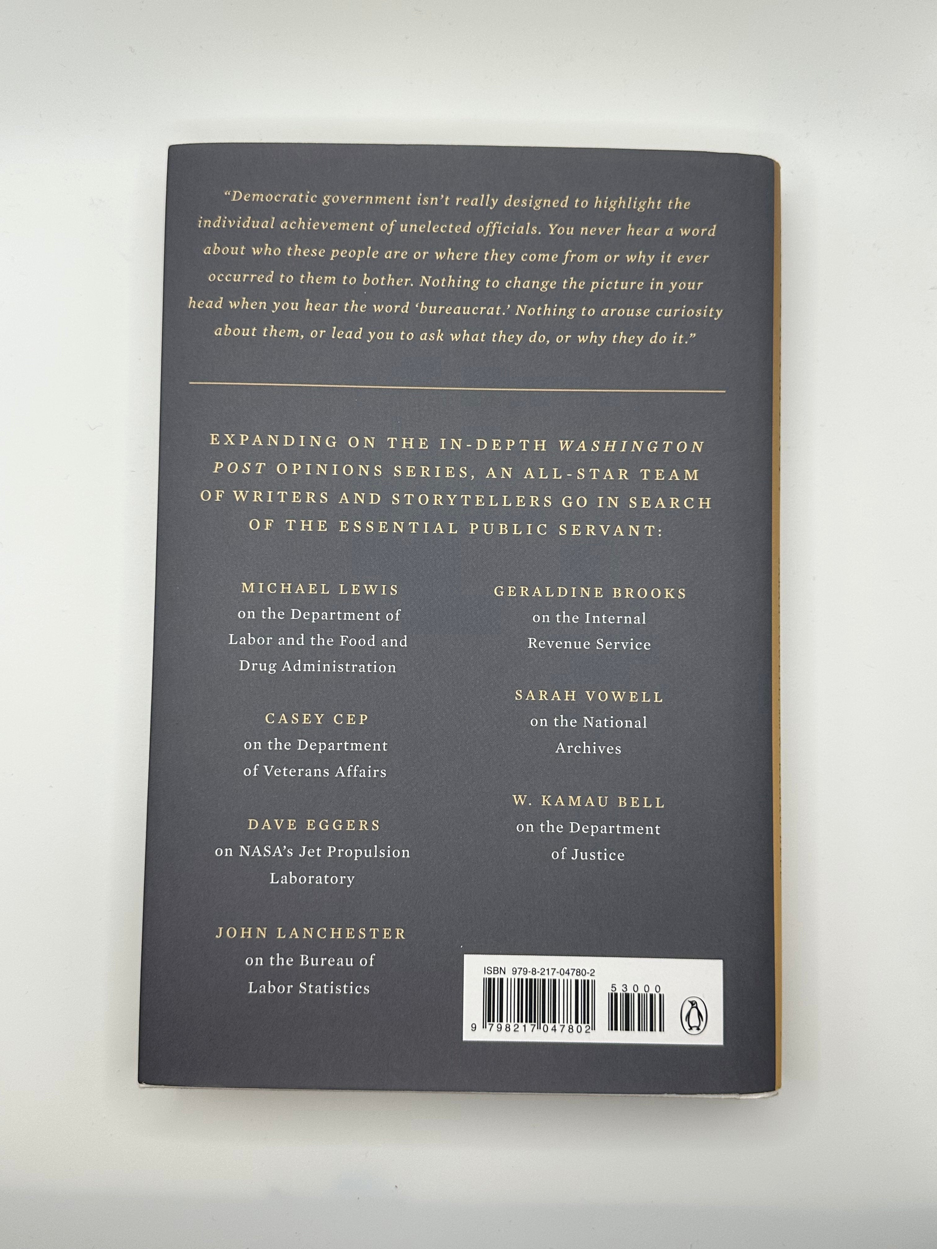 Who is Government? The Untold Story of Public Service | Michael Lewis