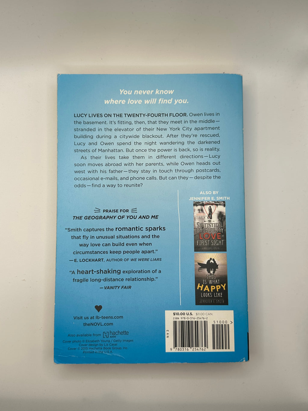 The Geography of You and Me | Jennifer E. Smith