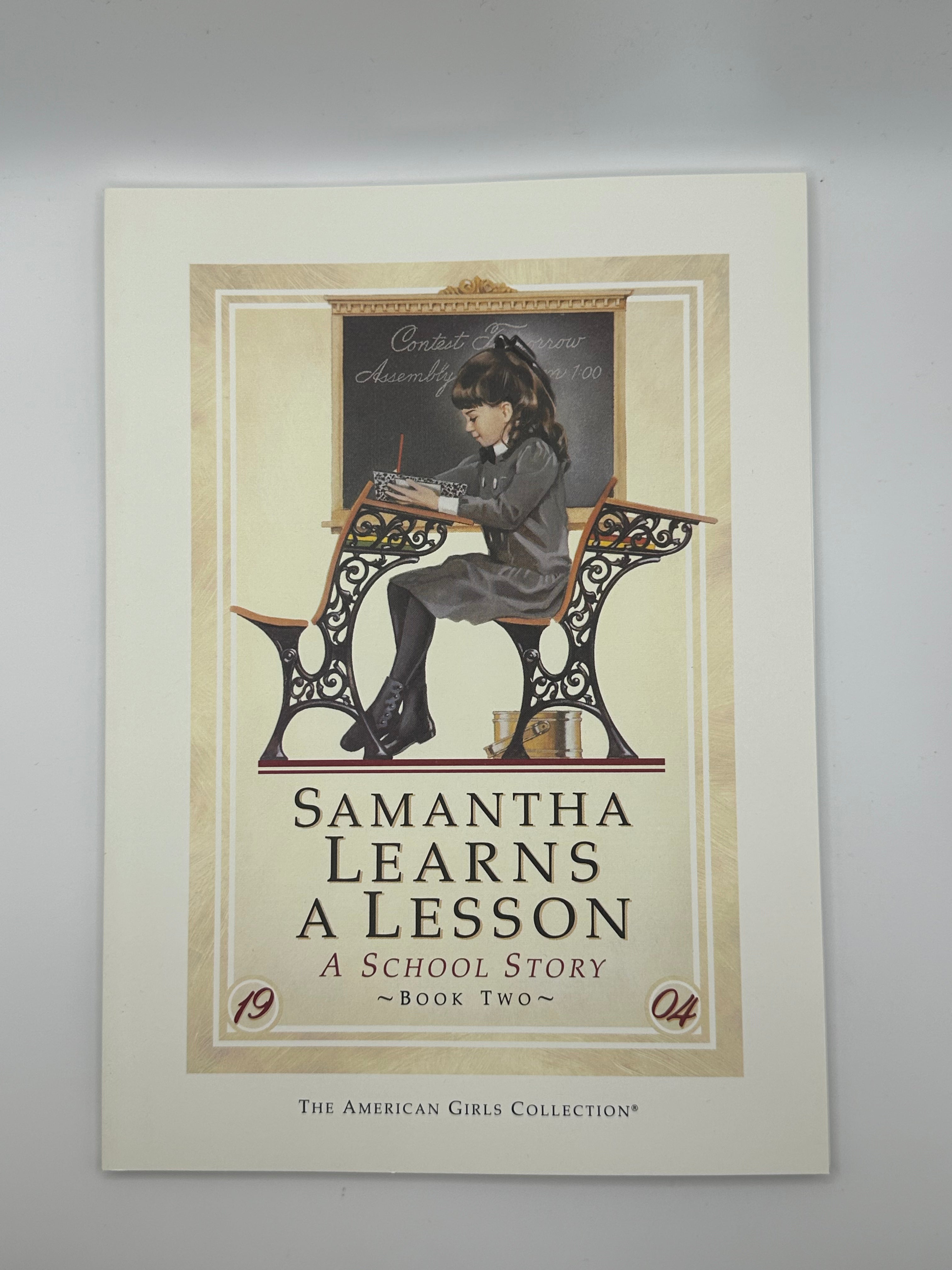 Samantha Learns a Lesson: A School Story | Susan S. Adler