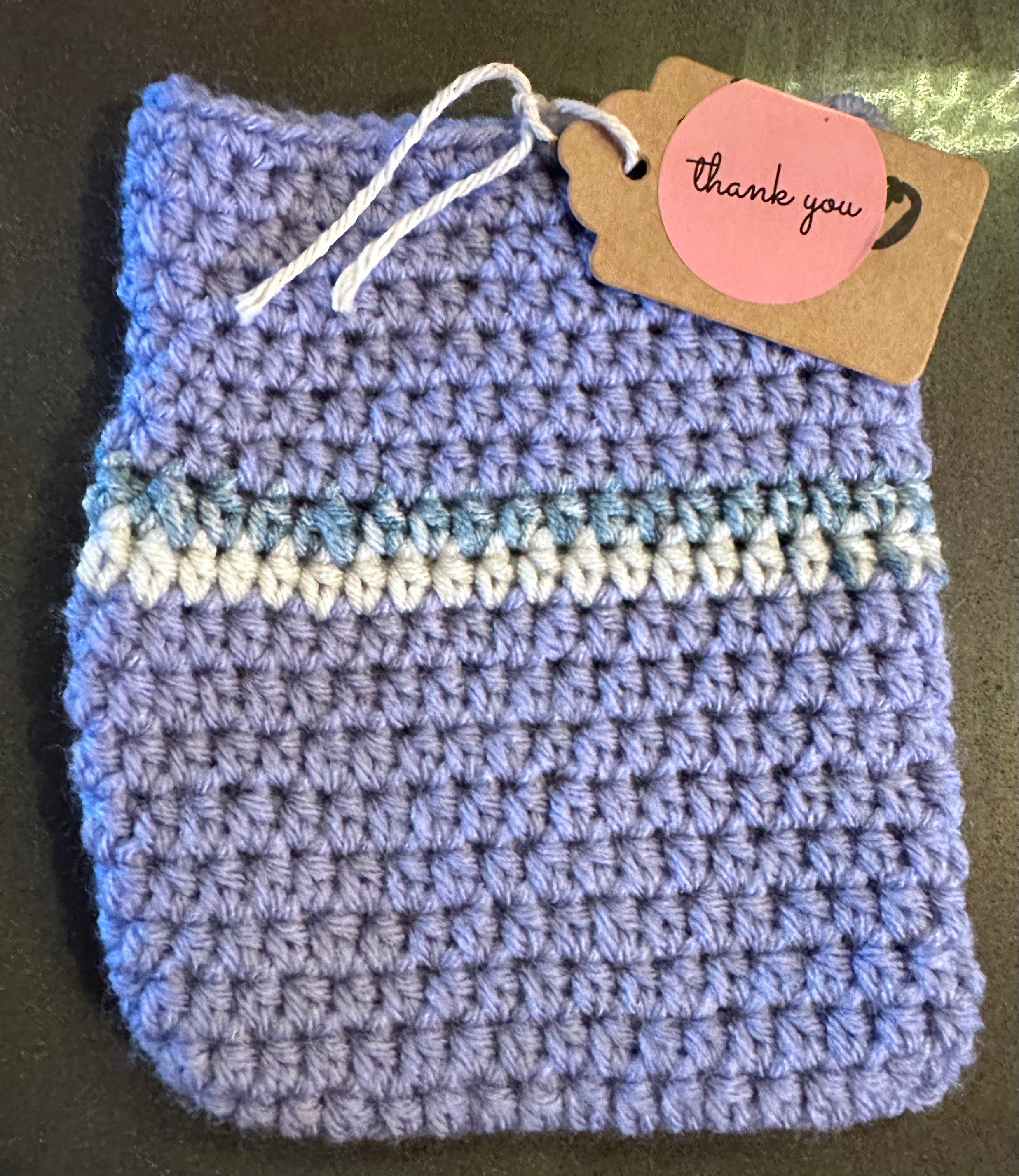 Handmade Crochet Kindle & E-Reader Sleeve