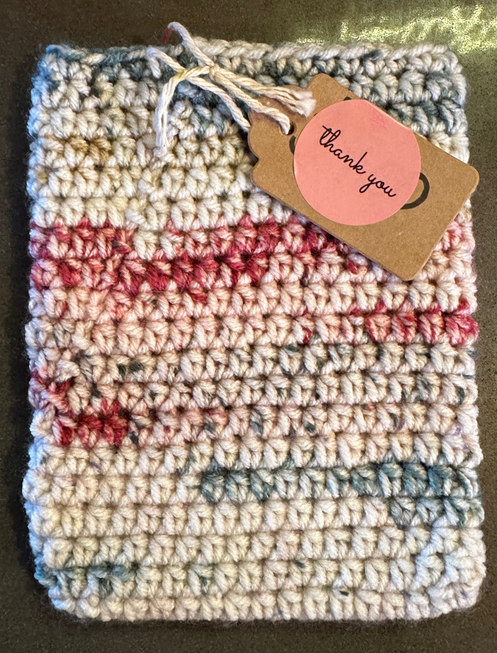 Handmade Crochet Kindle & E-Reader Sleeve