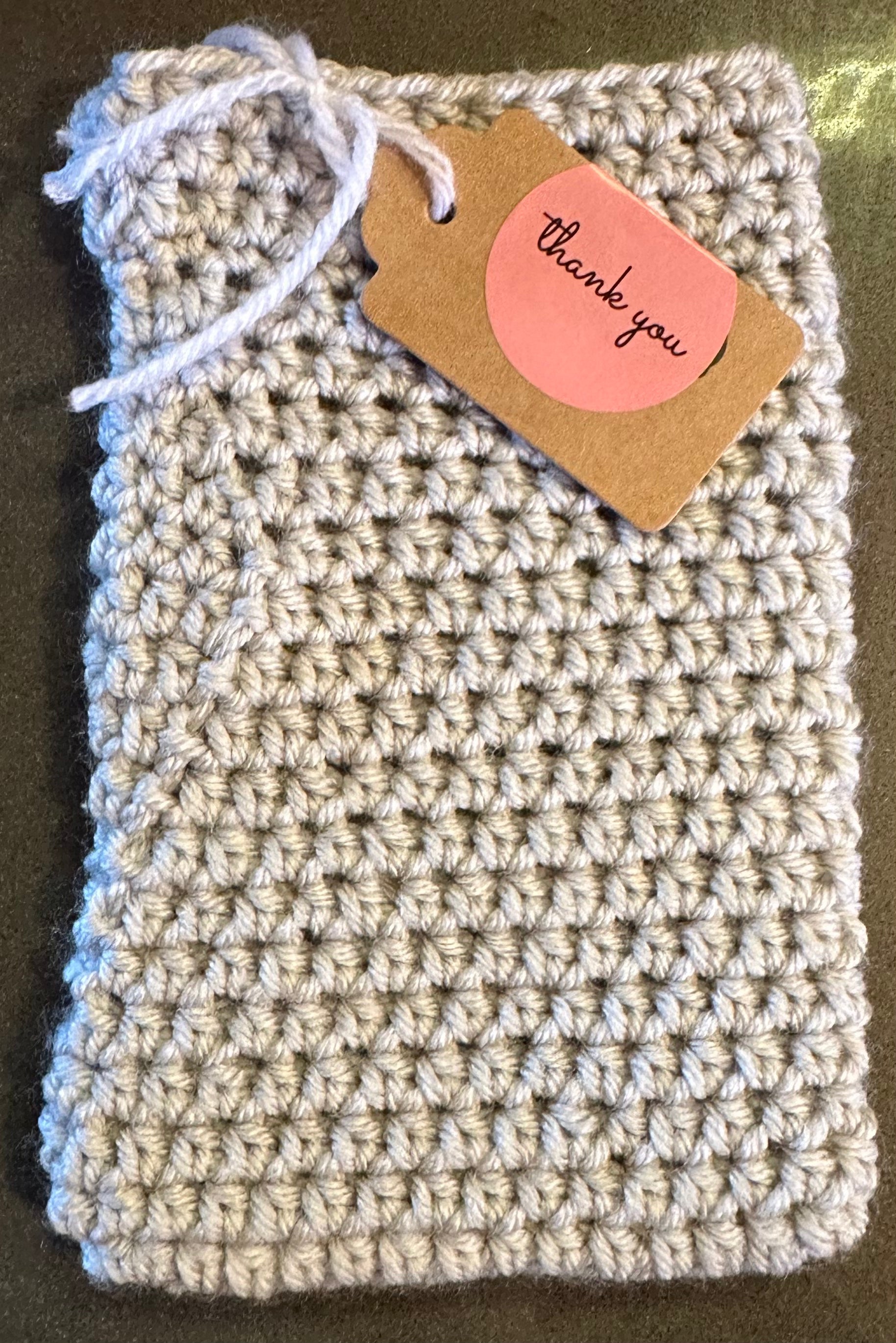 Handmade Crochet Kindle & E-Reader Sleeve