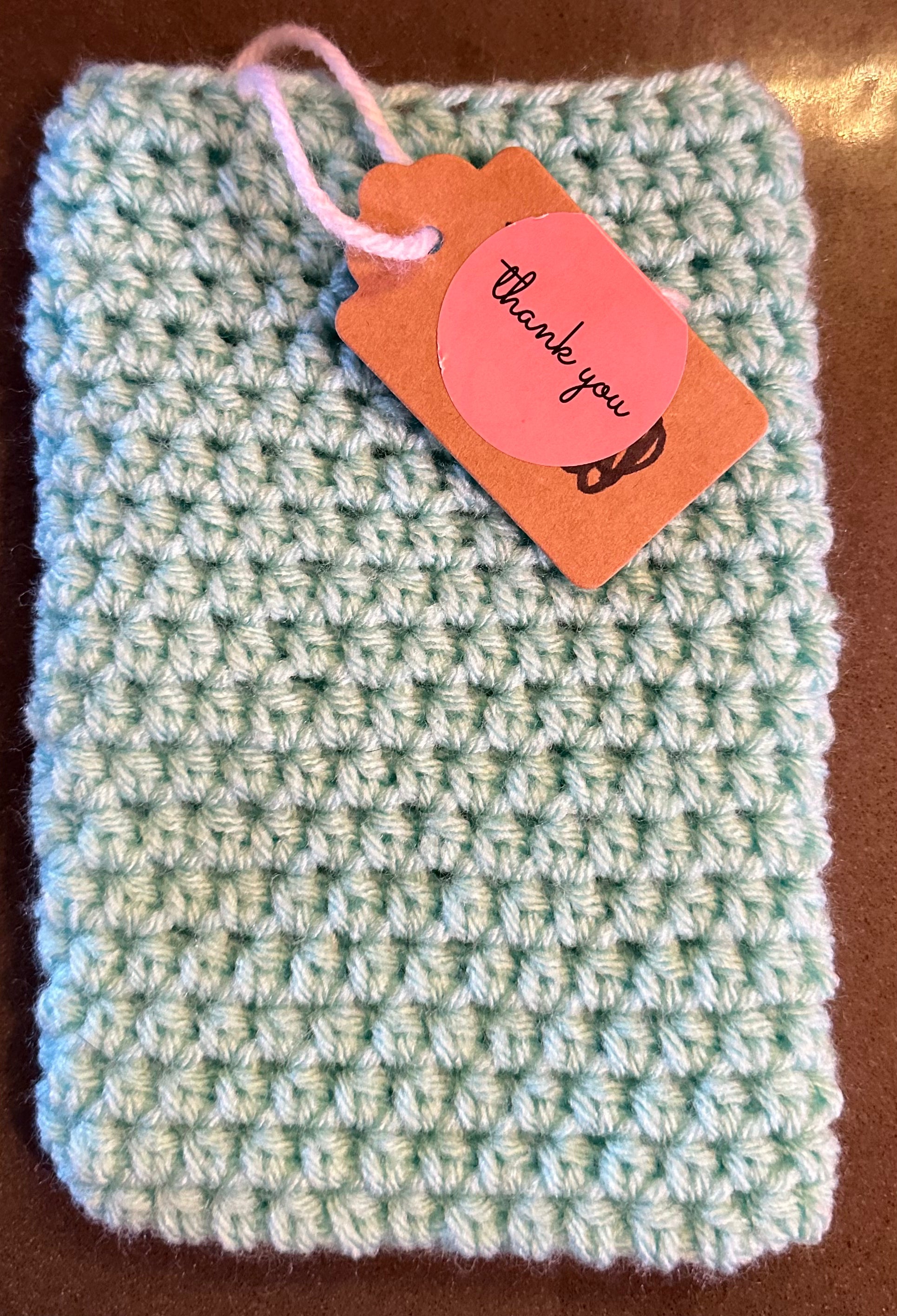Handmade Crochet Kindle & E-Reader Sleeve