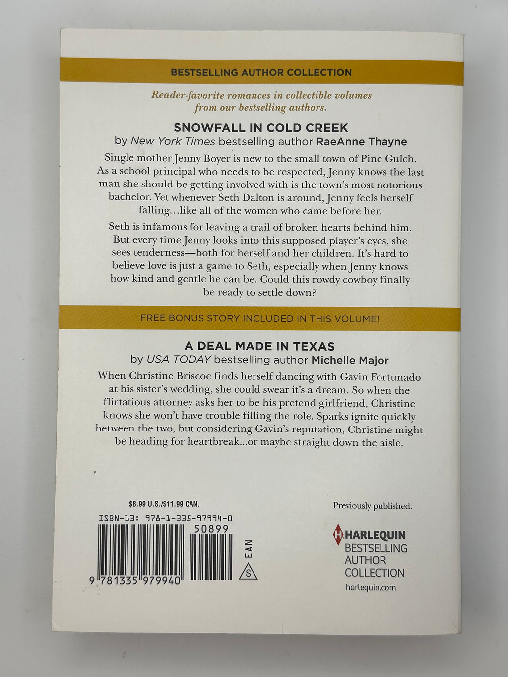 Snowfall in Cold Creek | RaeAnne Thayne