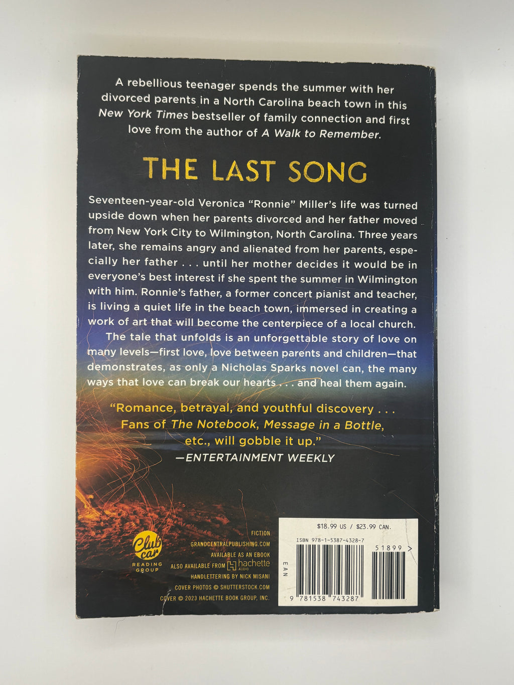 The Last Song | Nicholas Sparks