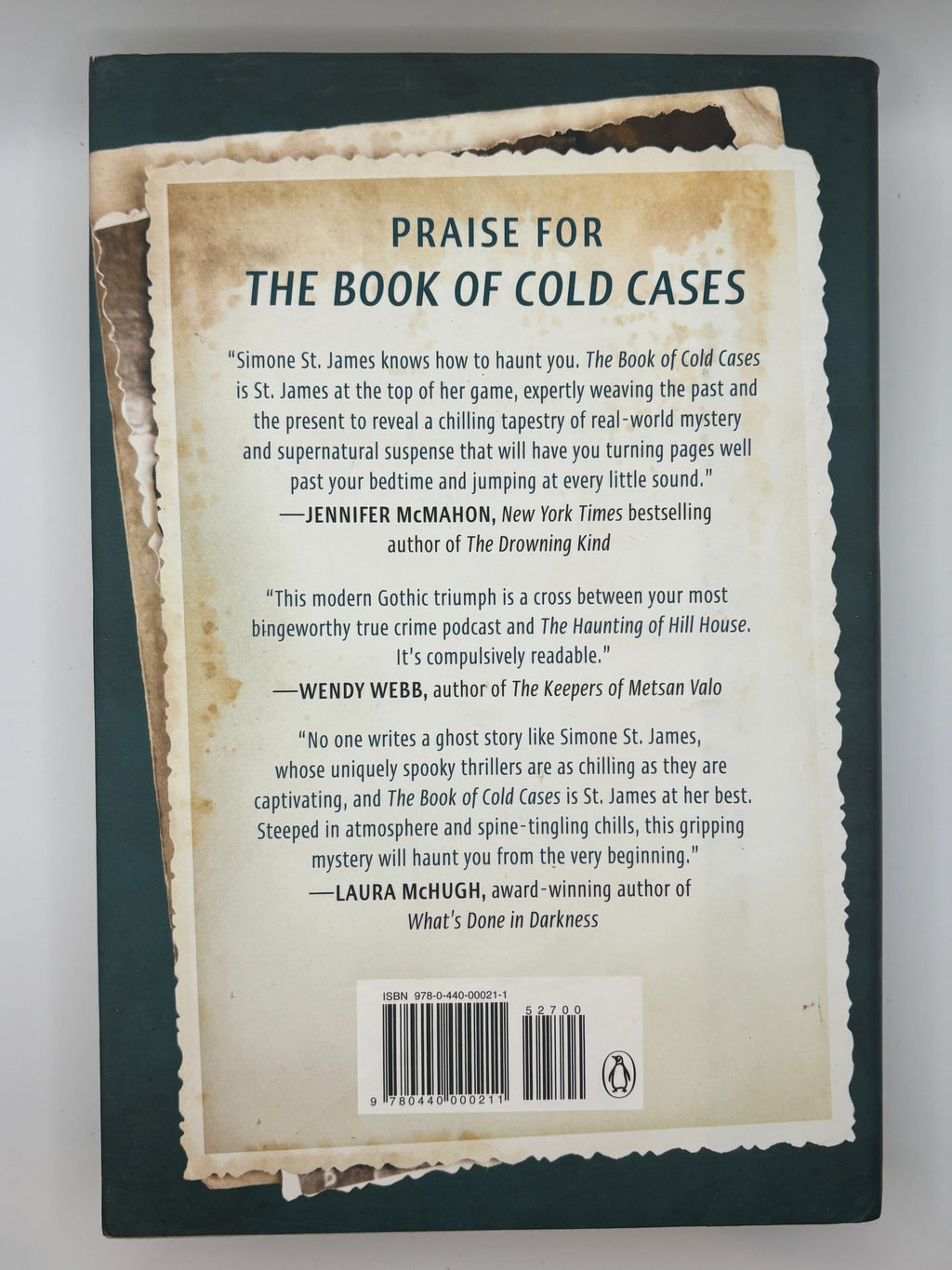 The Book of Cold Cases | Simone St. James