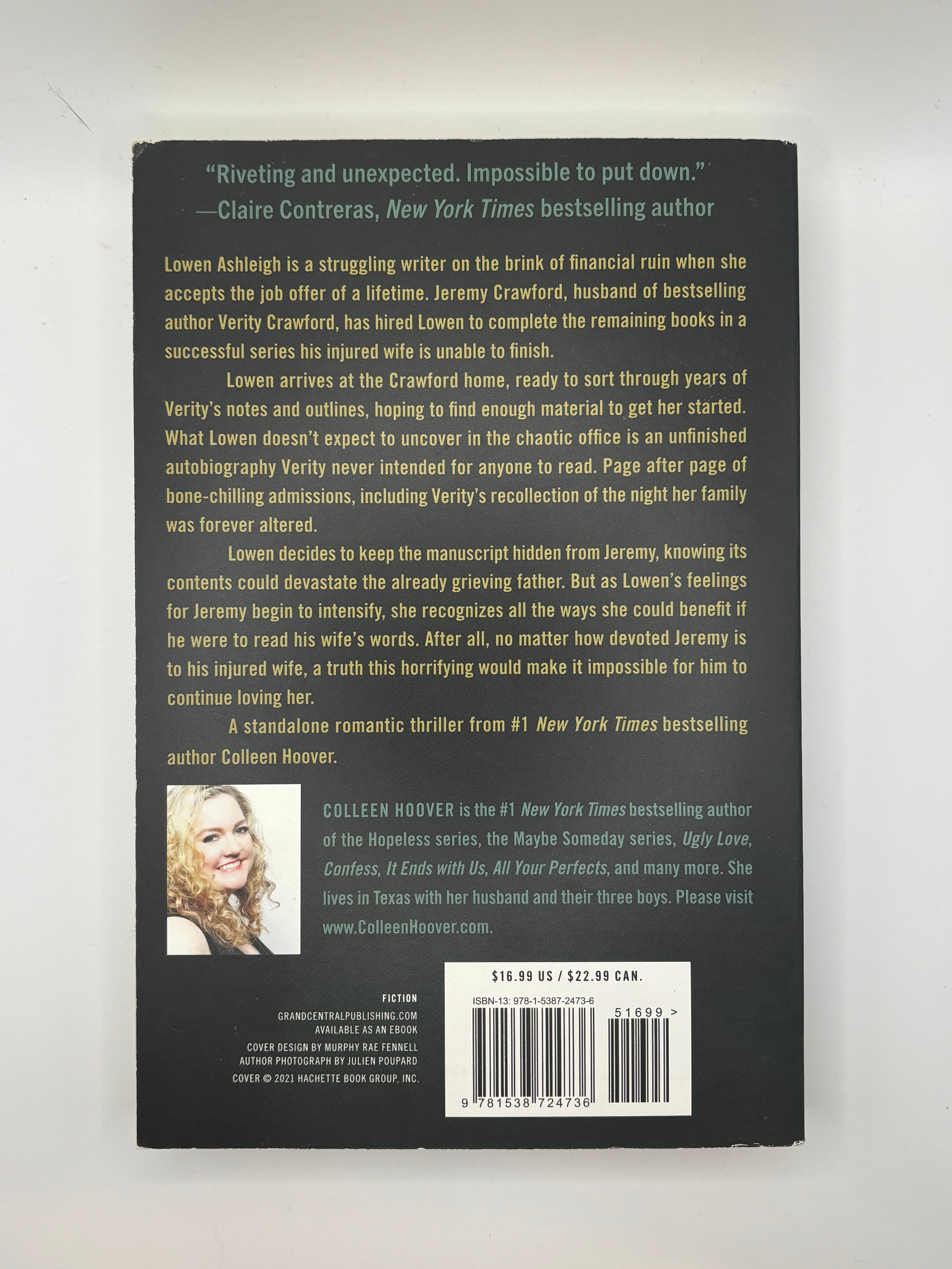 Verity | Colleen Hoover