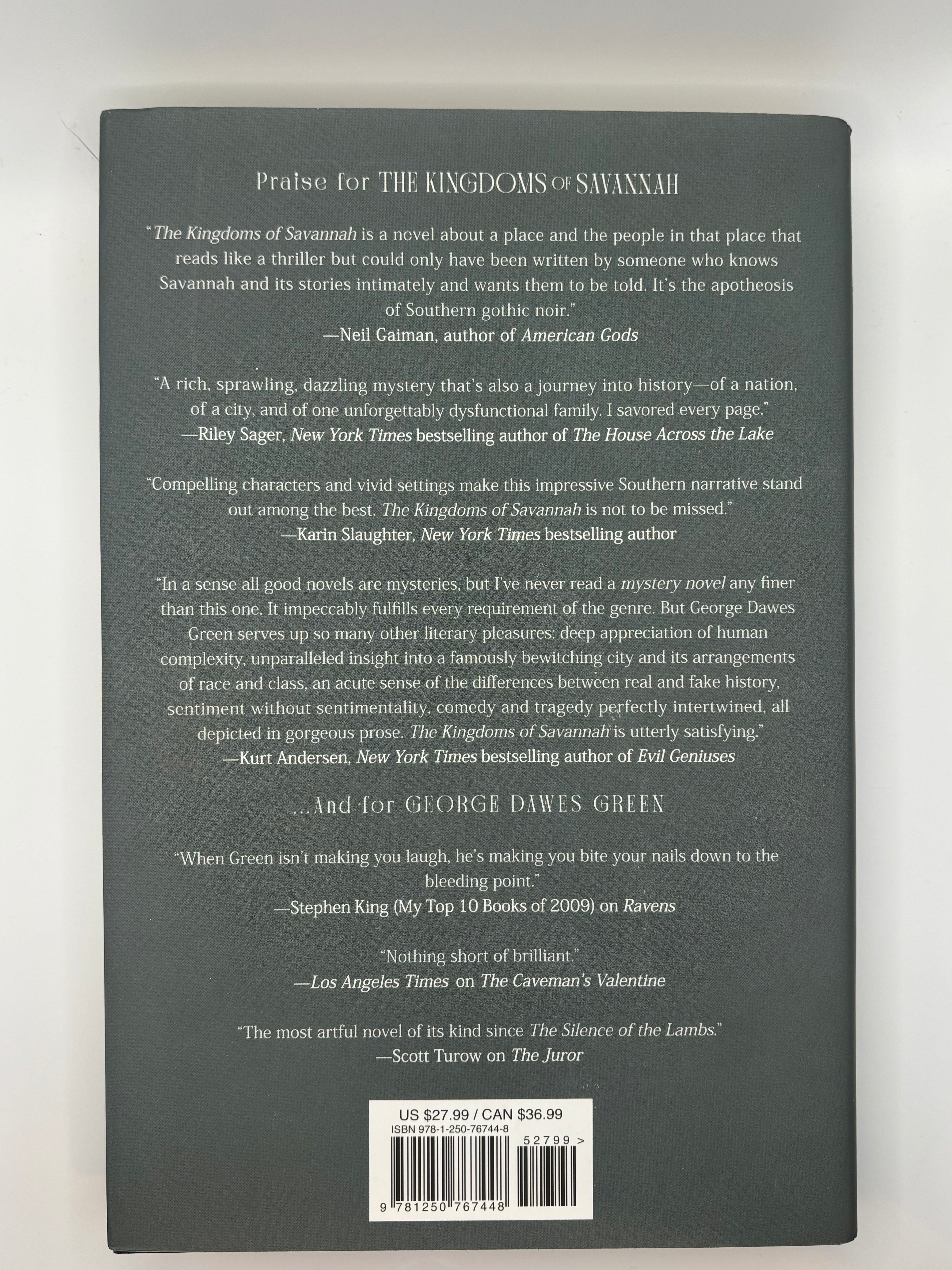 The Kingdoms of Savannah | George Dawes Green