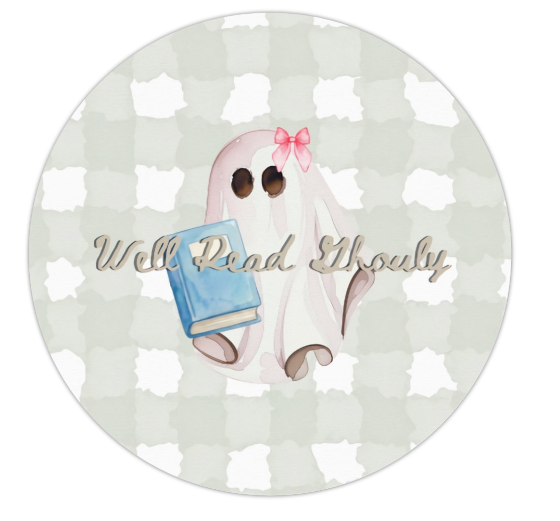 Well Read Ghouly Vinyl Decal