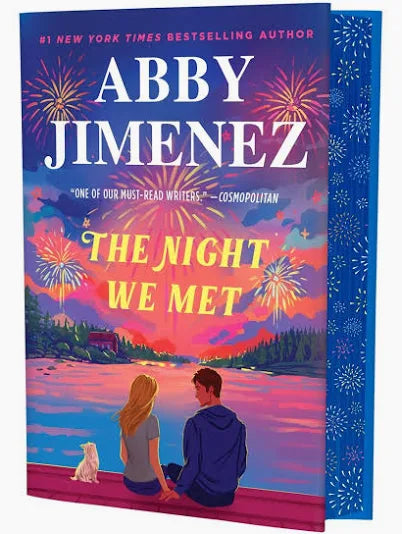 The Night We Met | Abby Jimenez | Deluxe Edition | SPRAYED EDGE